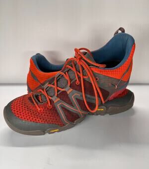 Garmont Sticky Cloud Men's Approach Hiking Shoes Size 9 Orange/Dark Grey Pre-Own